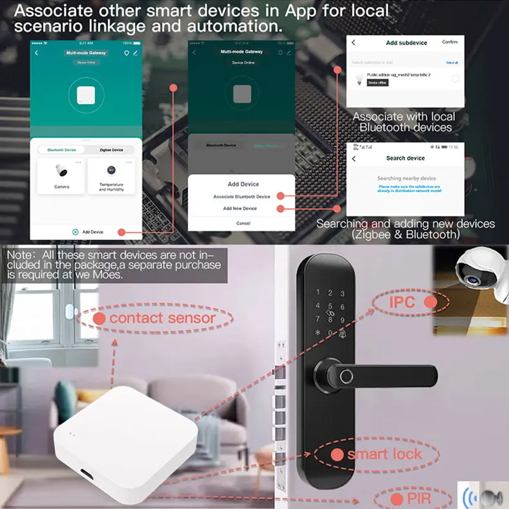 Tuya Zigbee-Hub de enlace mult - Home Automation Technology reseña y precio
